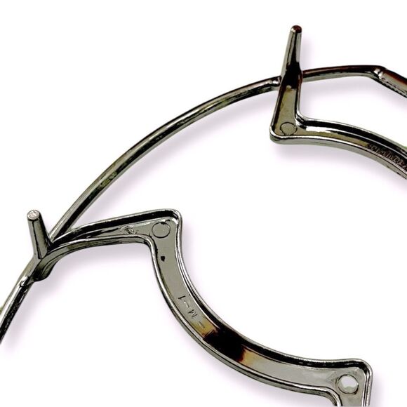 Vintage Anchor Hocking FireKing Corningware Casserole Saucepan Cradle 2 Piece - Picture 13 of 16